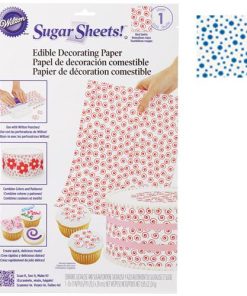 FOGLIO DI ZUCCHERO WILTON POIS  BLU