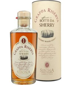 “Grappa Riserva Botti da Sherry” – Sibona – 0.5l
