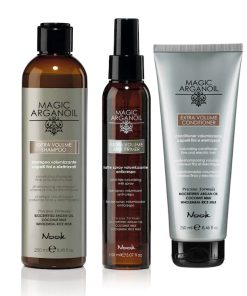 NOOK Kit Extra Volume Shampoo+Conditioner+Milk Spray